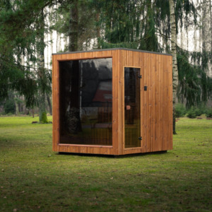Jonas Classic Outdoor Sauna – 4-Person ThermoWood®