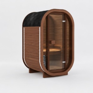 Ula Micro Compact Outdoor Sauna ThermoWood®