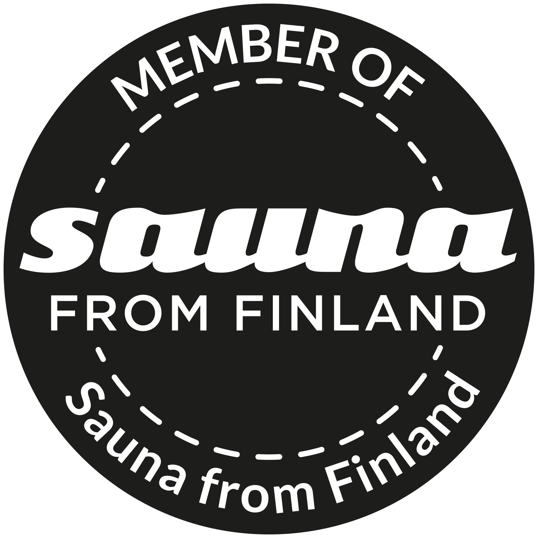 Sauna from Finland membership badge