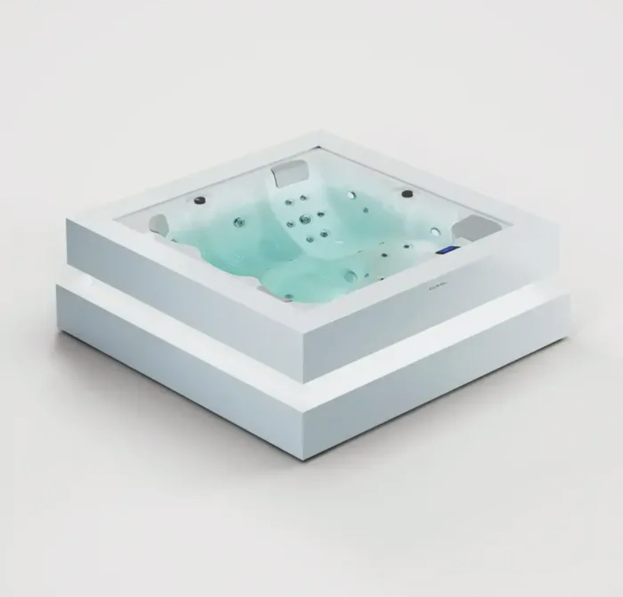 Cube Ergo hot tub by Aquavia