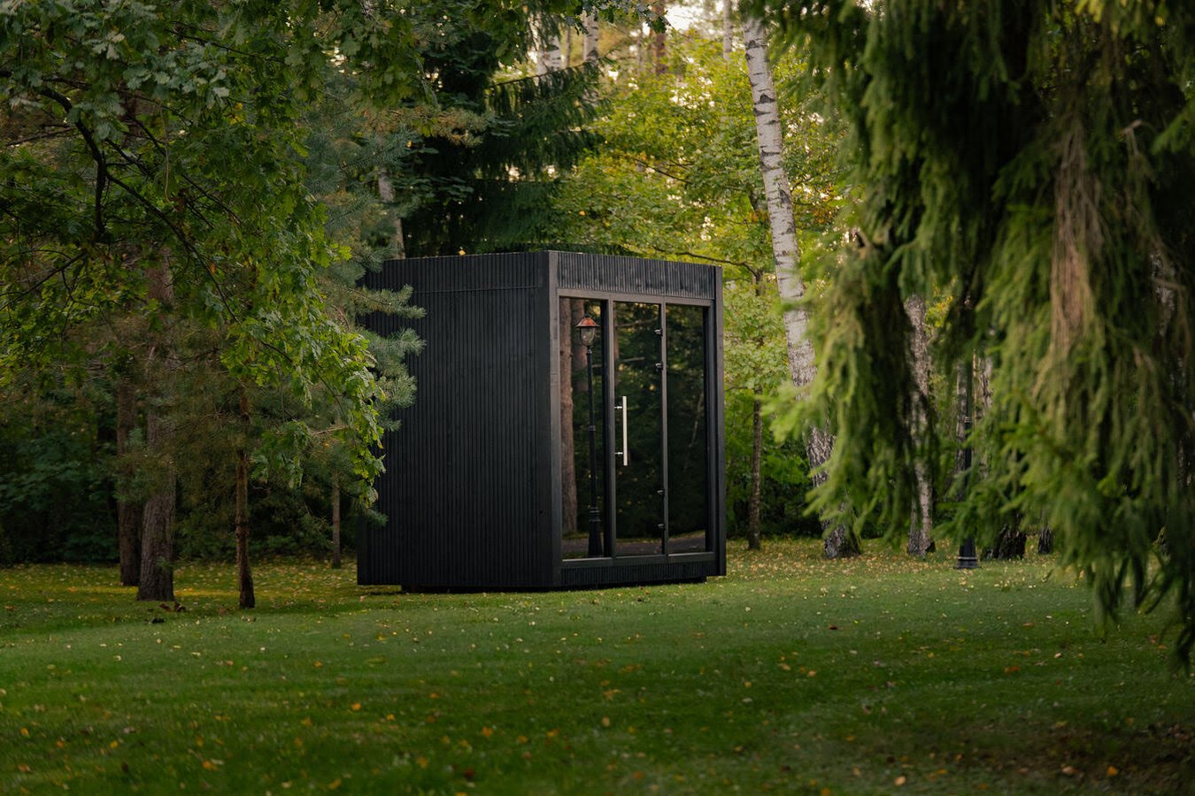 Celsium No.5 bespoke architectural sauna in the forest