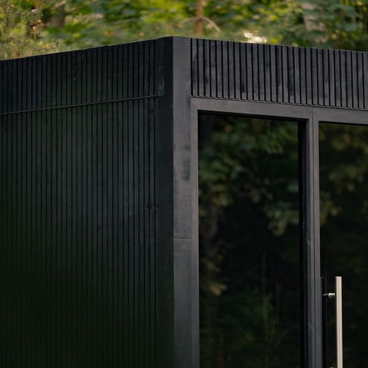 Celsium No.5 architectural modular sauna – real photo